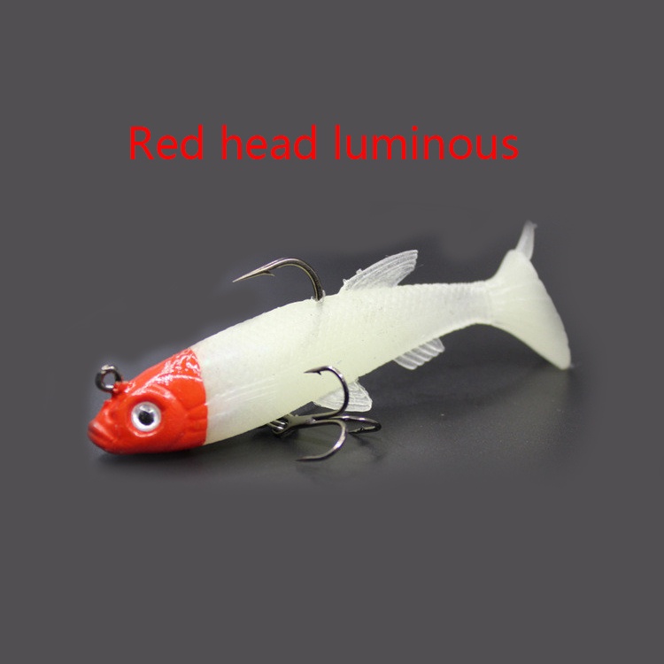 Mồi Giả Câu Cá Mềm Hình Con Sâu 9cm/14g