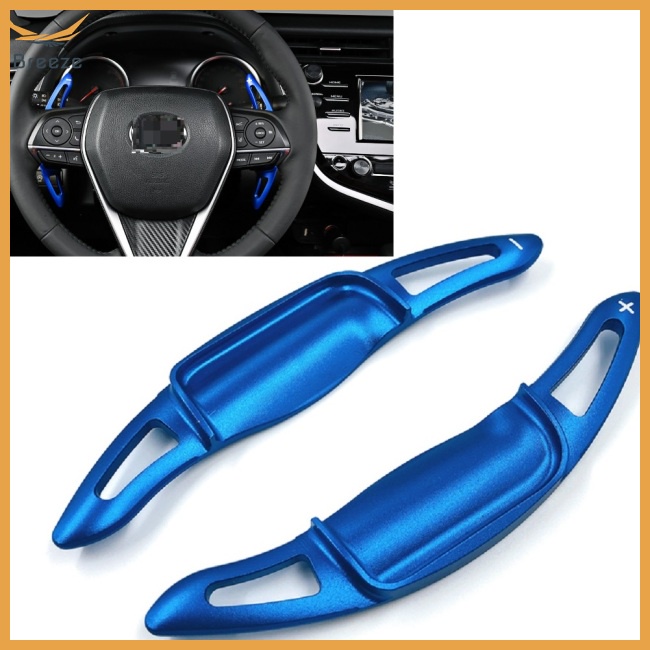 1 Cặp Viền Mở Rộng Cần Số Vô Lăng Xe Hơi Bằng Hợp Kim Nhôm Cho Camry Avalon