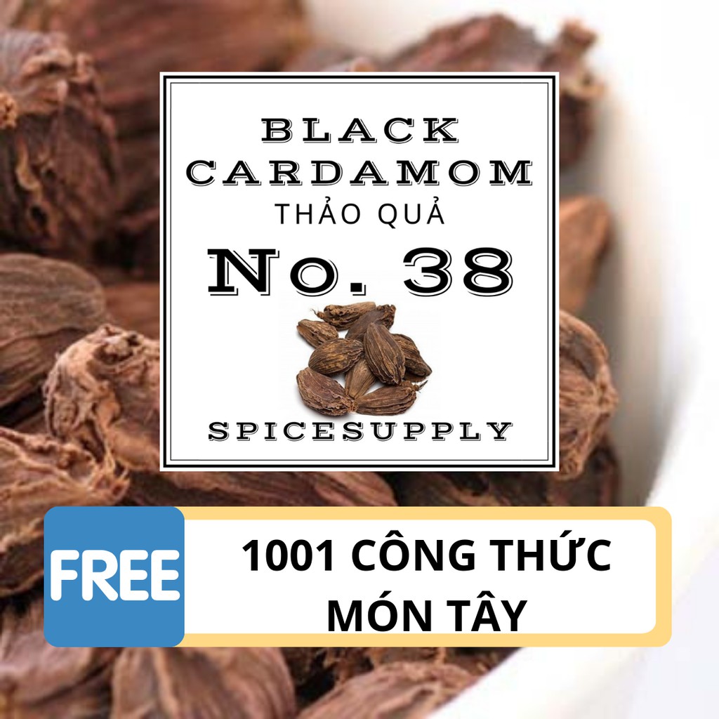 1kg Black Cardamom - Hạt Thảo Quả sạch Việt nam Sỉ Lẻ