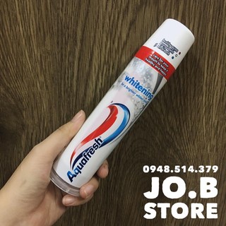 Kem đánh răng Aquafresh dạng ống bơm Whitening làm trắng răng