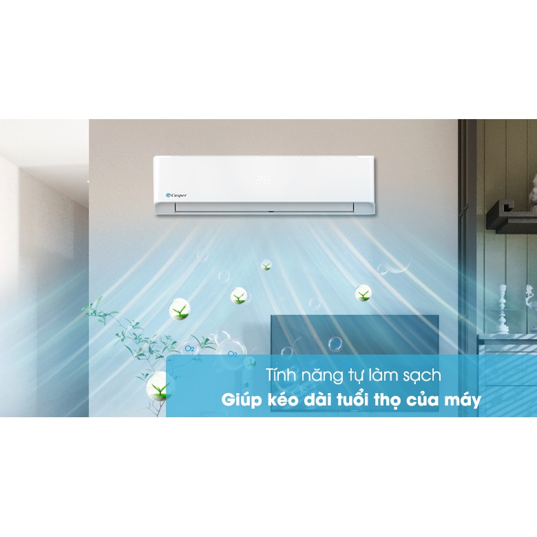 Free Vật tư & công lắp đặt - điều hòa Casper  Điều hòa không khí 1 chiều Casper 9000 BTU 12000 BTU - dieu hoa casper