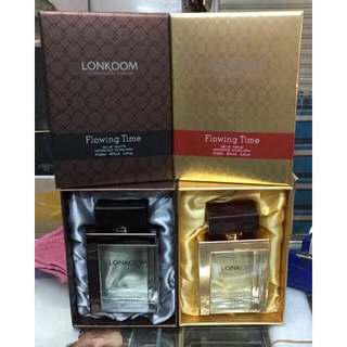 Nước hoa lonkom flowing time có nâu và vàng 100ml thơm dai chính hãng