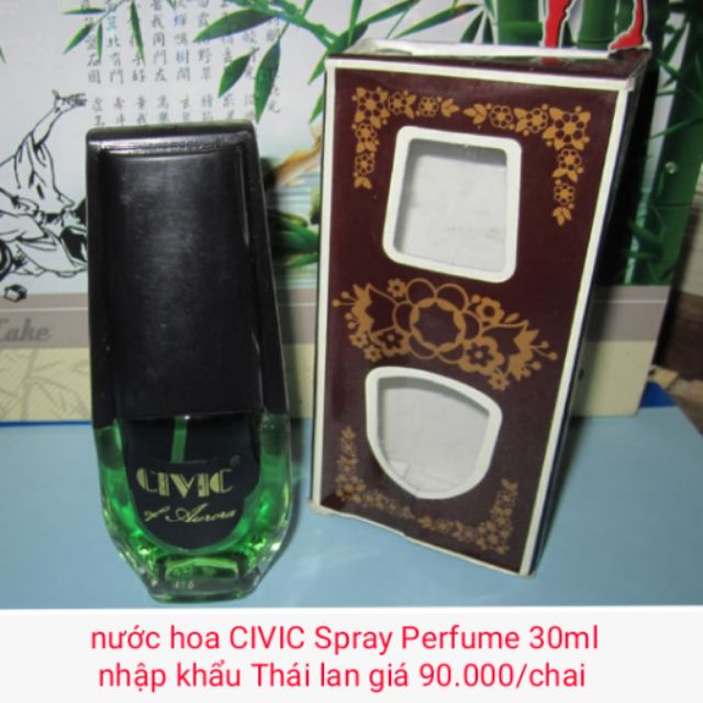 Nước hoa CIVIC 30ml nhập khẩu Thái lan