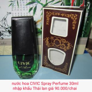 Nước hoa CIVIC 30ml nhập khẩu Thái lan