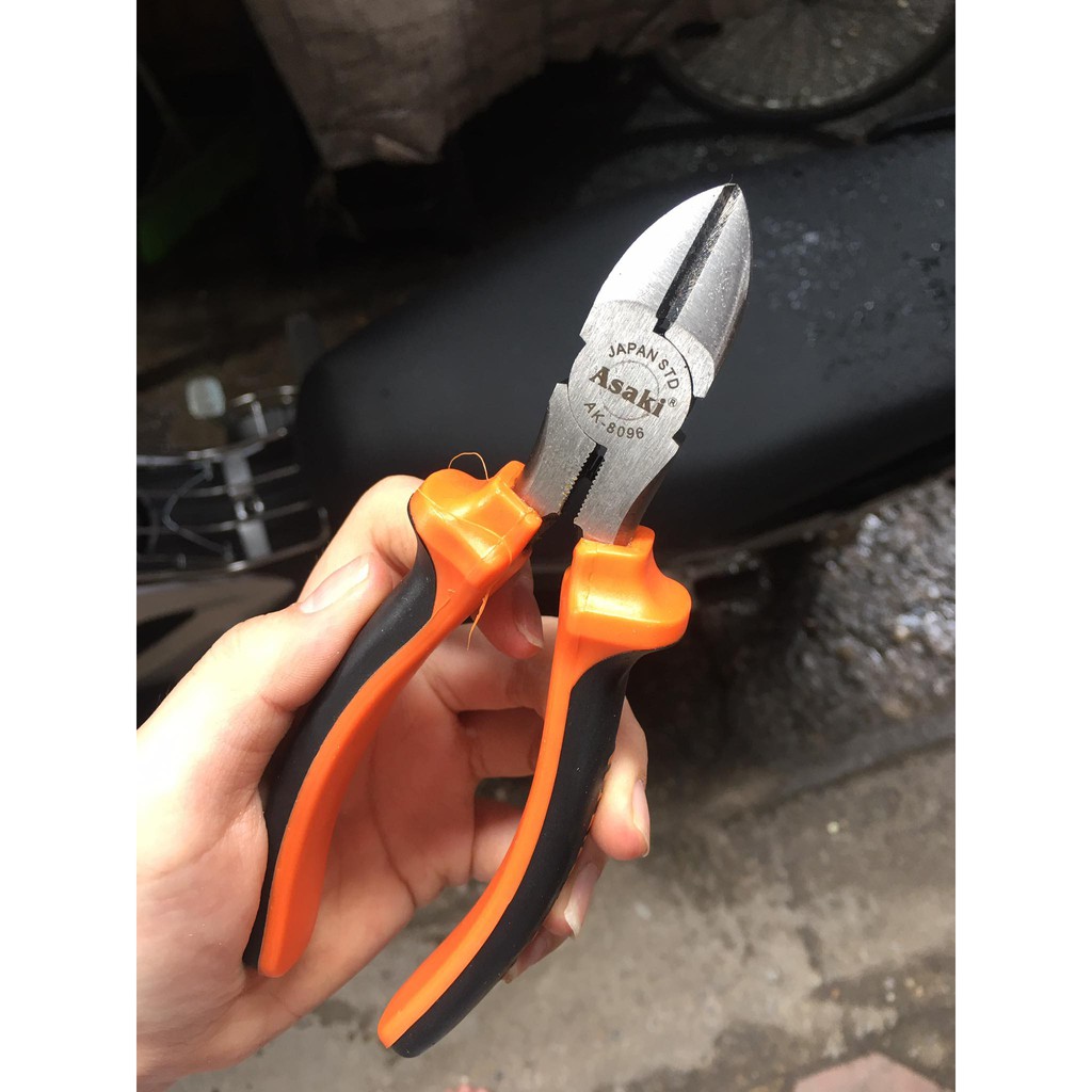 Kìm Cắt Asaki 8/6 Inch Cao Cấp