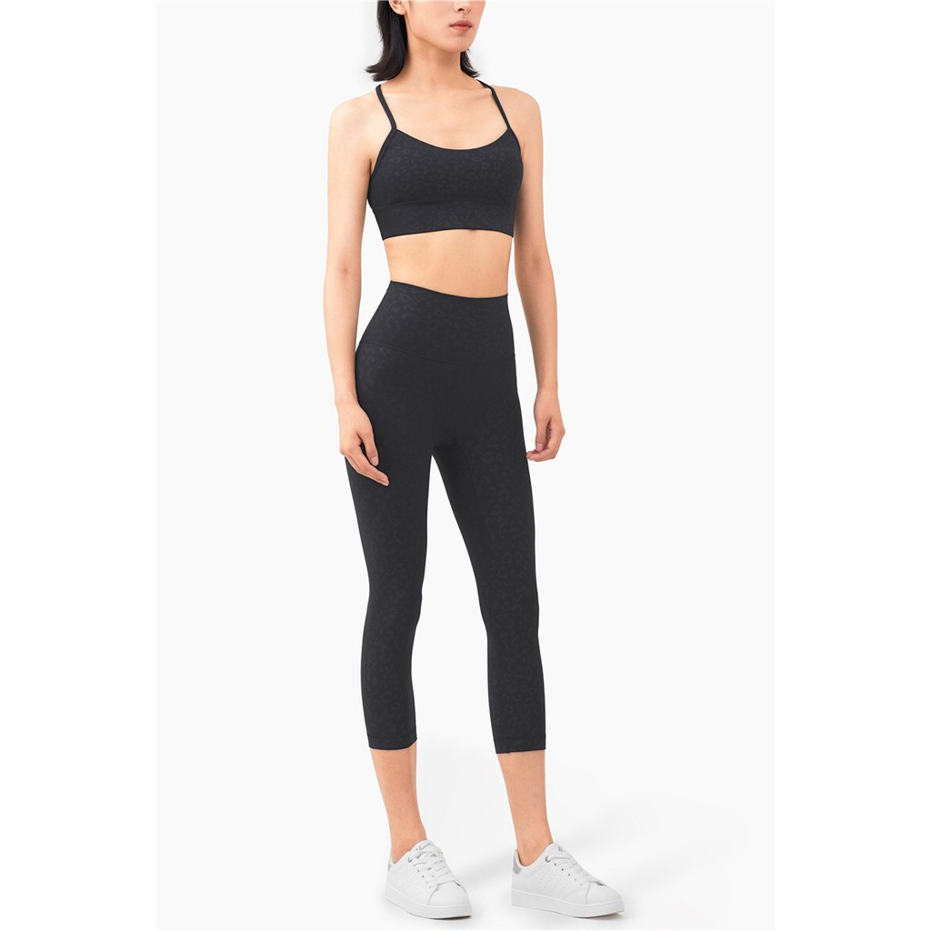 Quần Legging Thể Thao In Họa Tiết Da Báo Cho Nữ 7/ 8