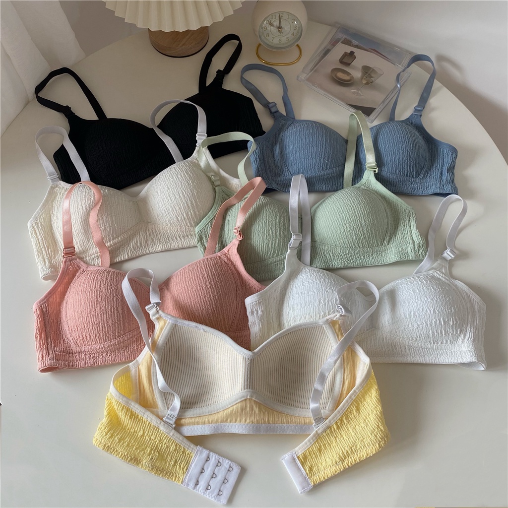 Áo Lót 3/4 Mềm Mại Không Gọng Không Đường May Quyến Rũ Cho Nữ