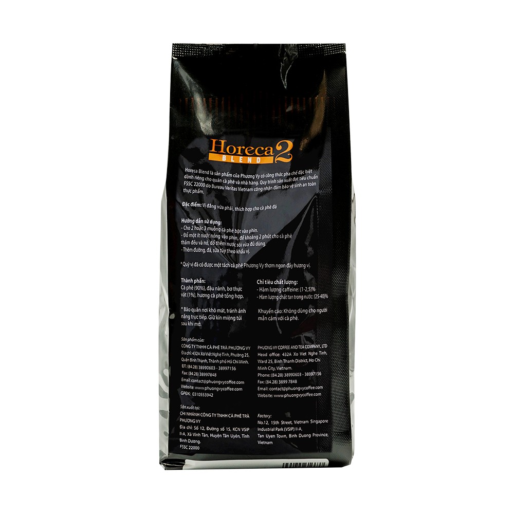 Cà Phê Bột - Horeca Blend Số 2 - 500g - Phương Vy Coffee | BigBuy360 - bigbuy360.vn
