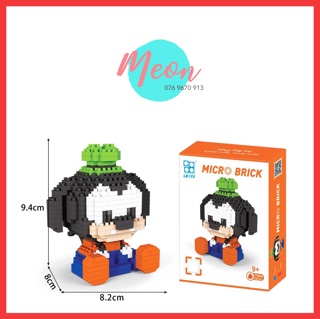 Xếp hình lego chó Pluto - Miniblock Mickey Mouse