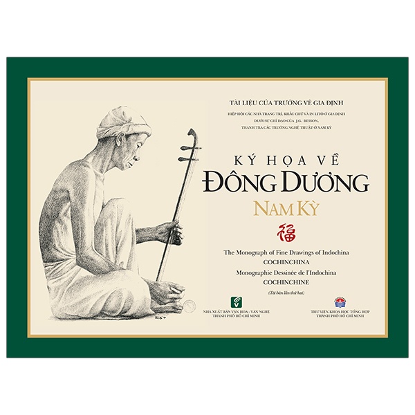 Sách - Ký Họa Về Đông Dương Nam Kỳ - Trường Vẽ Gia Định - Bình Book