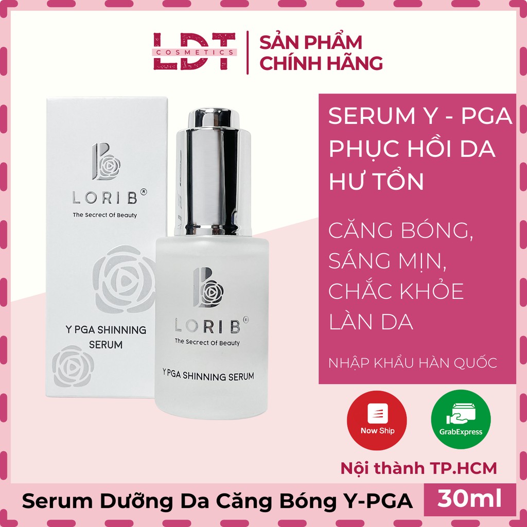 Serum Dưỡng Da Căng Bóng Lori B Y-PGA 30ml tặng Detox skin than tre LoriB 5ml | BigBuy360 - bigbuy360.vn