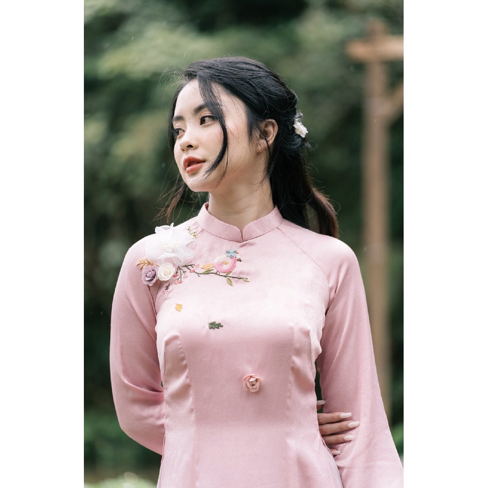 MINX - Áo Dài Lụa Tuyết Nhung