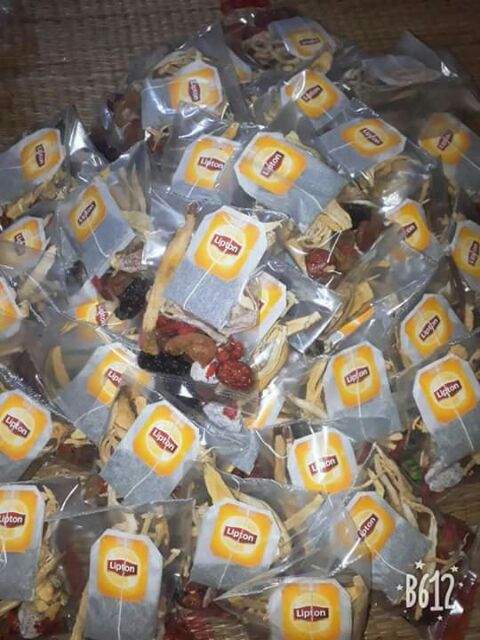 trà lipton thảo mộc