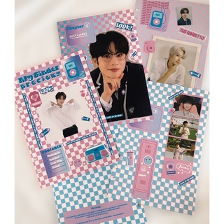 Set sheet ngăn trang binder (sổ còng) size A5 – binder decor