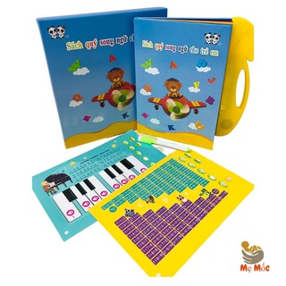 Sách Điện Tử Song Ngữ Cho Bé- Loại Sách Thông Minh Mới Nhất Có Đàn Piano Giúp Con Học Tốt Tiếng Anh và Luyện Trí Tuệ