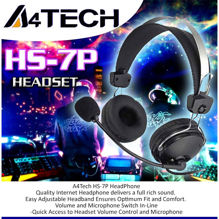 HEADPHONE A4TECH HS-7P