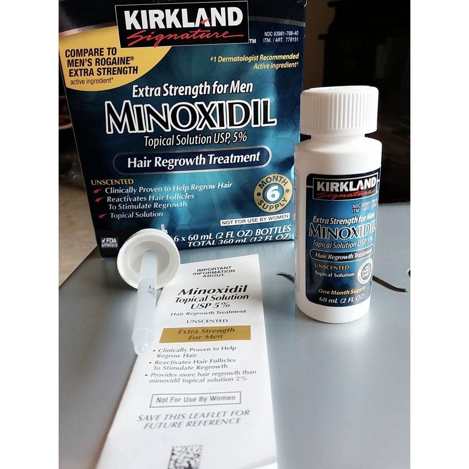 Minoxidil 5% - Dầu duỡng râu tóc - Kích thích mọc râu, nuôi tóc | BigBuy360 - bigbuy360.vn