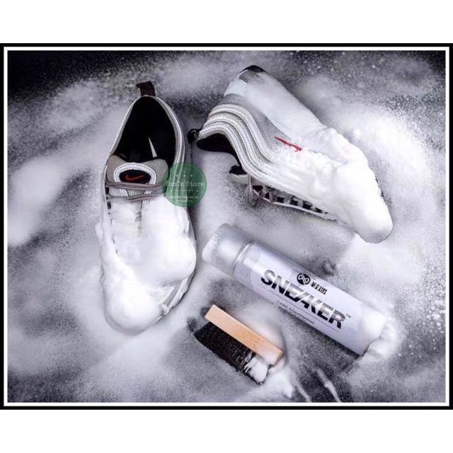 Chai xịt bọt vệ sinh giày dép siêu tốc SNEAKER 300ML ( có video hướng dẫn) BOTVESINH