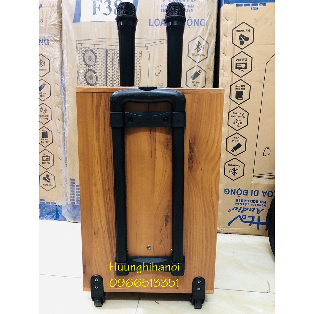 Karaoke di động, Loa karaoke bluetooth hát cực hay, giá rẻ chính hãng JBZ  kèm micro không dây