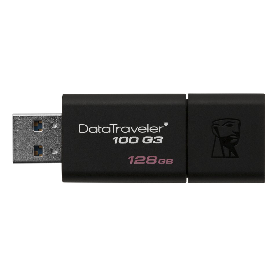 USB 3.0 128GB Kingston DataTraveler 100 -Bảo Hành 5 Năm- Hàng Chính Hãng