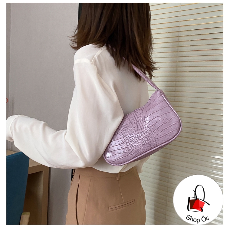 (HOT) Túi Kẹp Nách Vân Rắn Đeo Vai Siêu Hot E309 | BigBuy360 - bigbuy360.vn