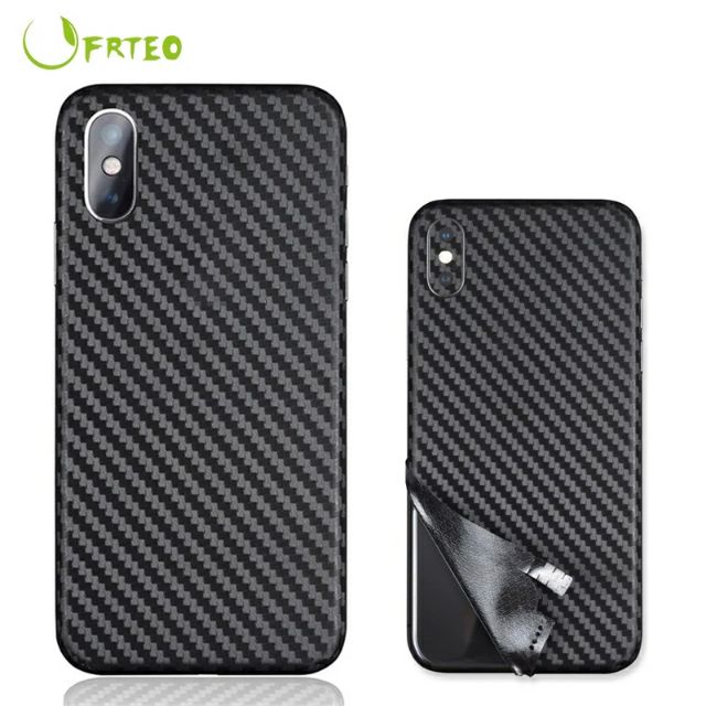 Miếng dán Carbon Đen Dán Mặt Sau Full Viền Dành Cho 5 6 7 8 6plus 7plus 8plus X XS XSMAX 11 PRO MAX 12 PRO MAX