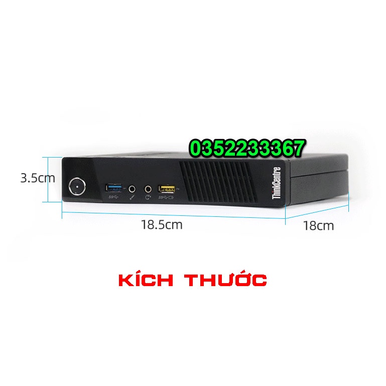 Máy tính mini Lenovo M73, i5-4570S 3.60Ghz học tập, văn phòng | BigBuy360 - bigbuy360.vn