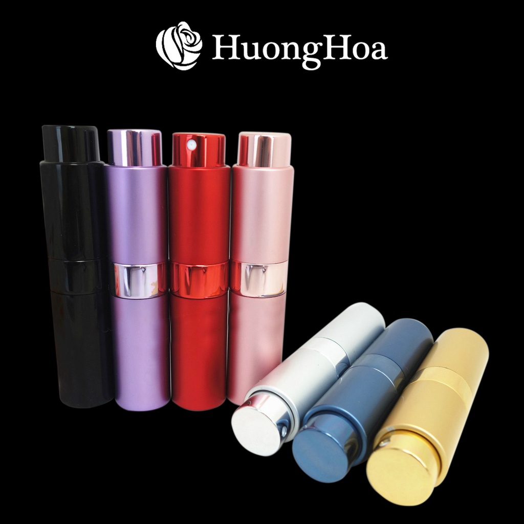 CHAI CHIẾT NƯỚC HOA vỏ nhôm xịt phun sương có hướng dẫn cách chiết nước hoa, Sỉ và Lẻ - Mã 4 dung tích 15ml
