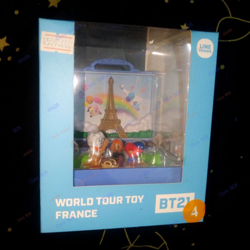 (SALEOFF - Official) Mô Hình Figure BT21 - Figure Vali Travel