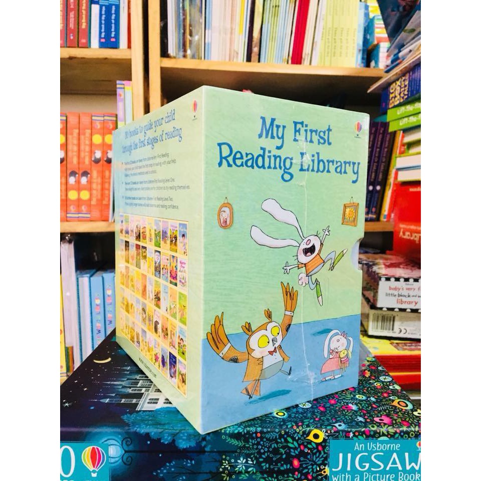 Đồ chơi - Bộ nhập USBORNE MY FIRST READING LIBRARY (50 cuốn kèm file nghe)