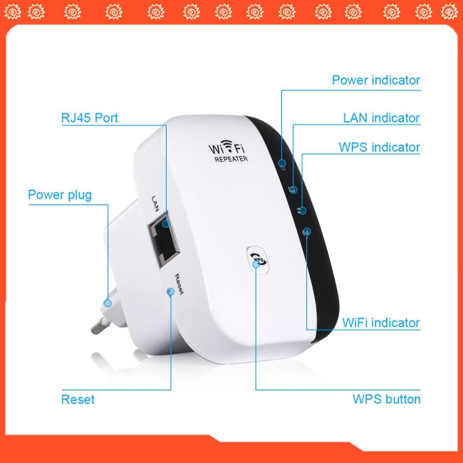 Thiết bị mở rộng wifi không dây 300Mbps N 802.11 AP | BigBuy360 - bigbuy360.vn