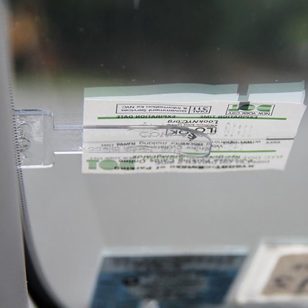 Kẹp Giữ Vé Máy Bay Bằng Nhựa Bền Trong Suốt Cho Văn Phòng