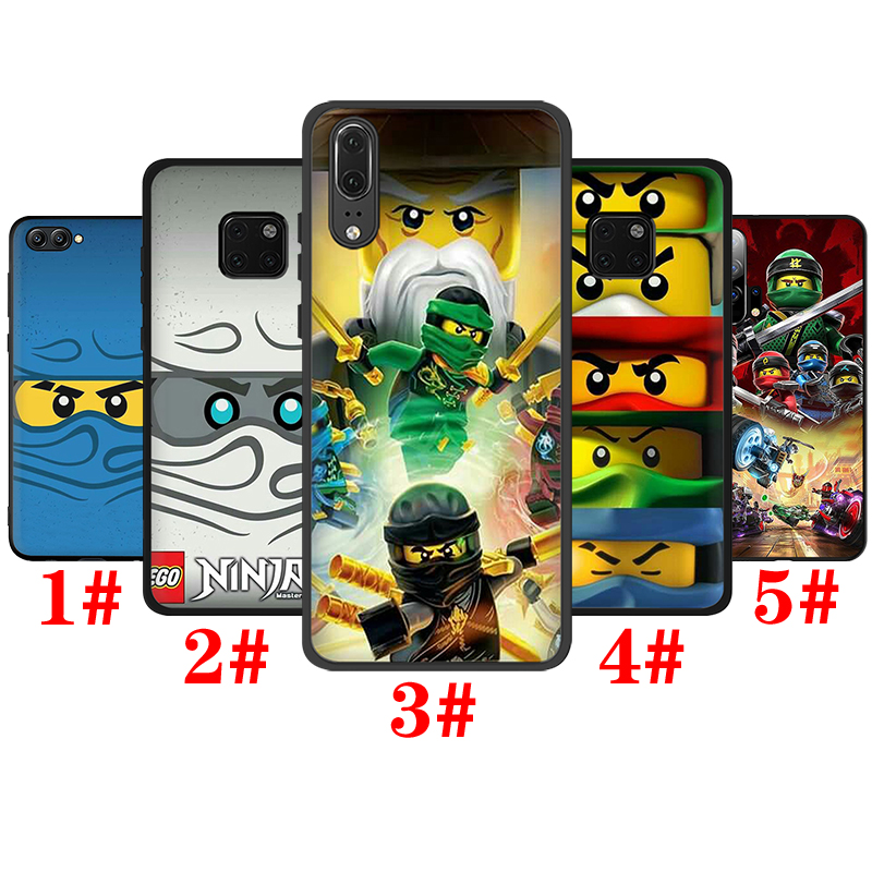 Ốp Lưng Silicone Hình Lego Ninjago Cho Huawei Mate 10 20 30 Lite Pro P Smart 2018 2019 2021