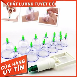 Bộ giác hơi 12 món không dùng lửa