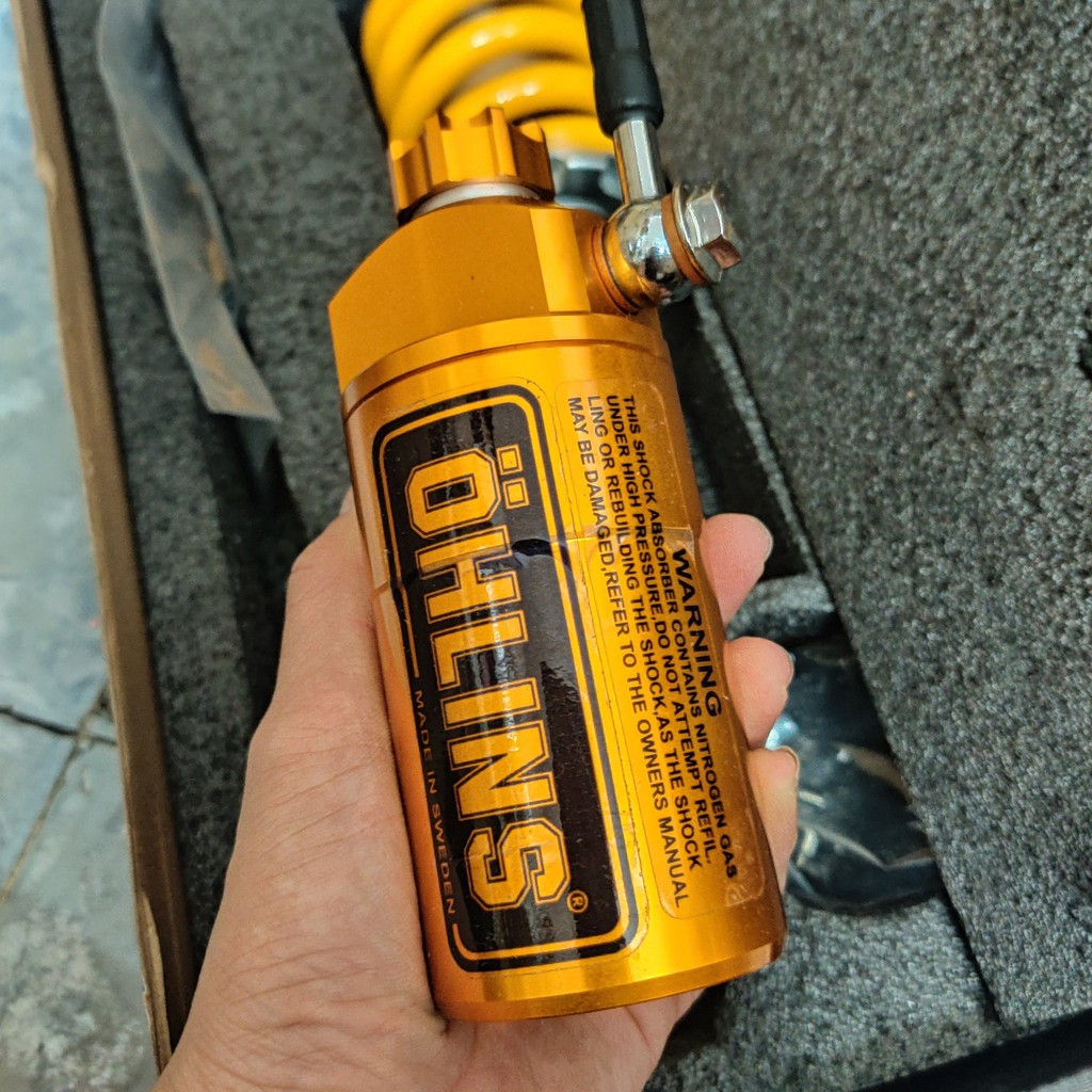 Phuộc nhún sau Ohlins bình dầu gắn cho Ex Winner Sonic ...