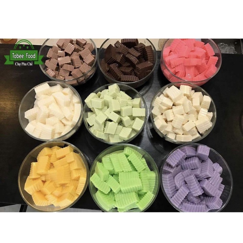 Pudding Barismate Làm Thạch Pudding Có Đủ Vị Gói 1Kg