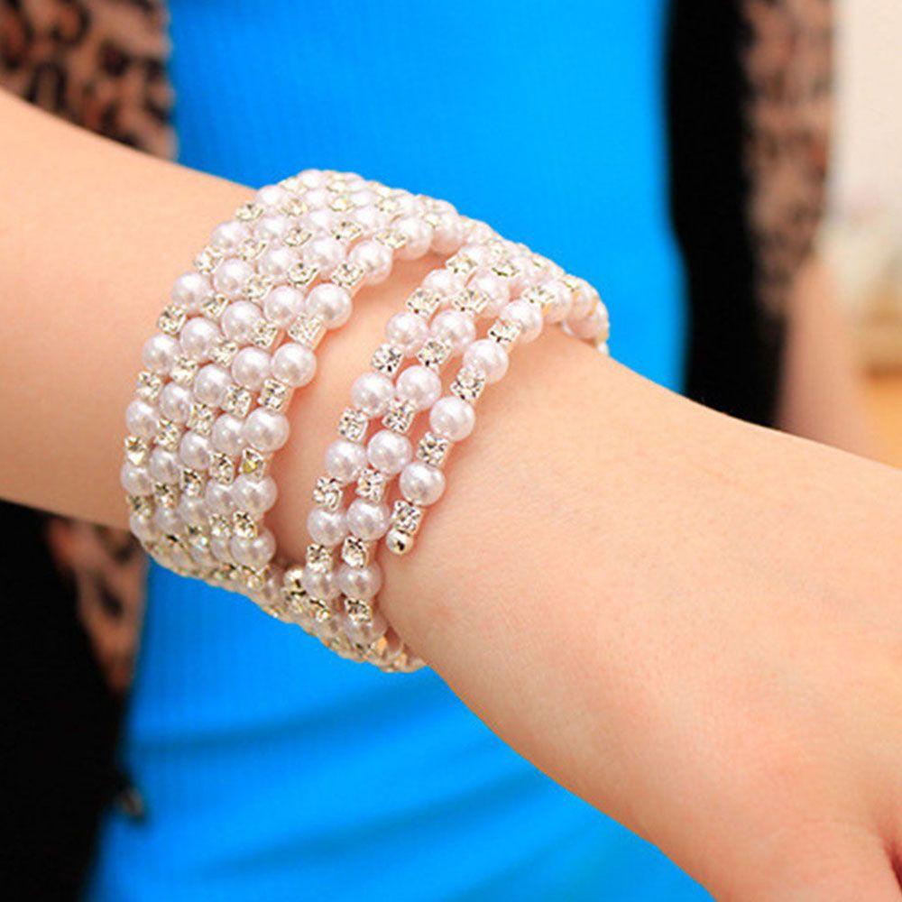 Vòng Tay VANES1 Dạng Chuỗi Hạt Thời Trang Dành Cho Nữ