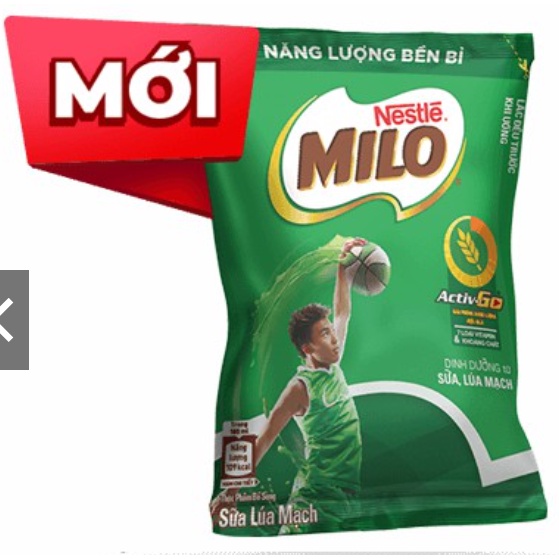 Thùng sữa 48 bịch sữa Milo 180ml ( Date mới)