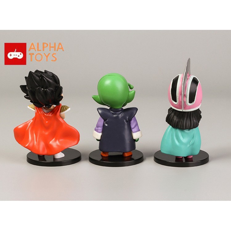 Combo bộ 6 mô hình chibi Songoku ngộ nghĩnh đáng yêu cực đẹp - Dragon Balls