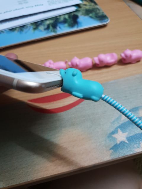 Thú bọc cáp sạc iphone | BigBuy360 - bigbuy360.vn