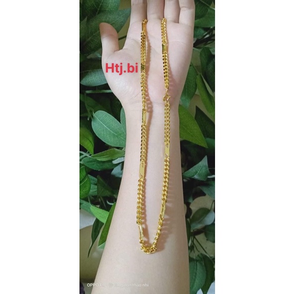 Dây chuyền chữ N mạ vàng nam nữ đều đeo được htj