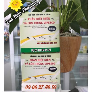 Phấn diệt kiến và côn trùng VIPESCO - phấn vẽ kiến (hộp 2 cây)