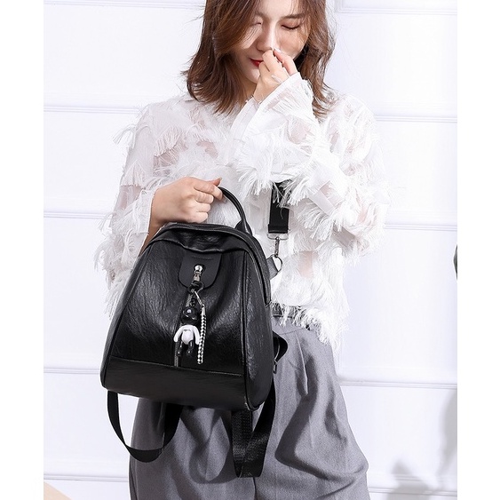 Balo đi học ulzzang hàn quốc nam nữ, balo học sinh unisex genz chống nước nhiều ngăn thời trang quảng châu
