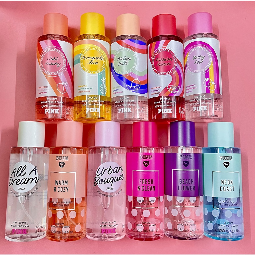 Pink! - Xịt thơm toàn thân - Body Mist Pink 250ml