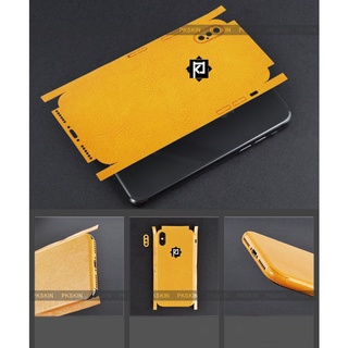 Miếng dán da vàng iPhone 11, iPhone 11 pro, iPhone 11 pro max, iPhone 12, 12 pro, iPhone 12 pro max, iphone 12 mini