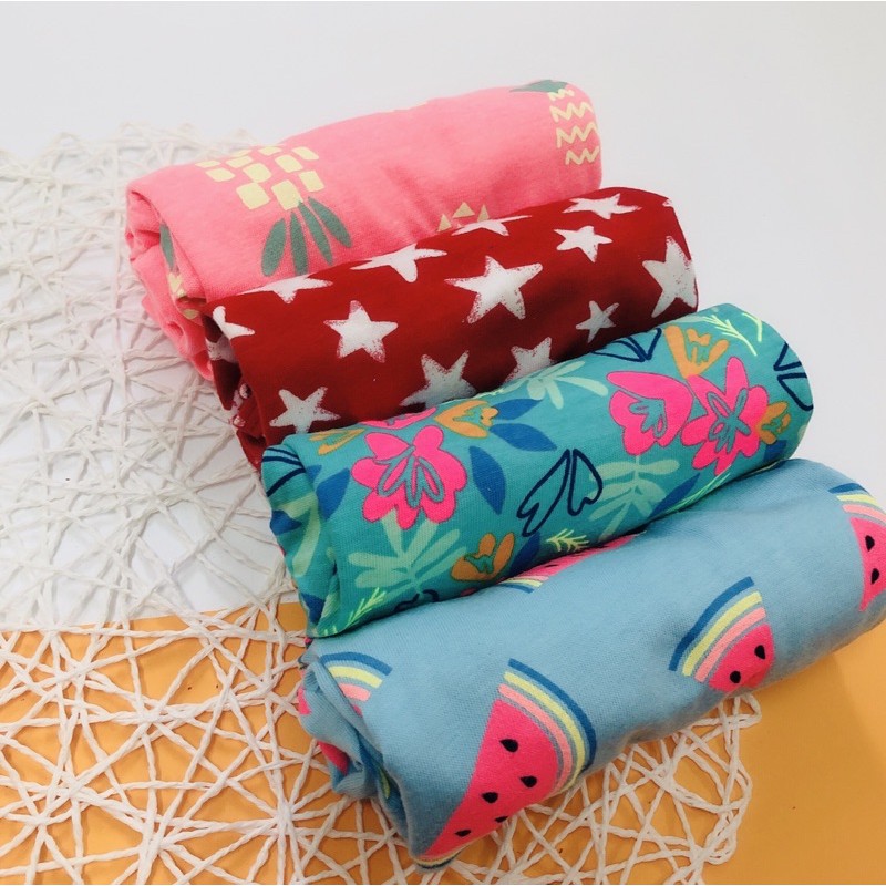 Bộ Cộc Tay Hoa Quả Cho Bé 7-18kg Chất Bozip