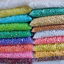 500gr hạt nhựa góc cừ 6mm, 8mm và 10mm nhiều màu (hạt có ánh màu)