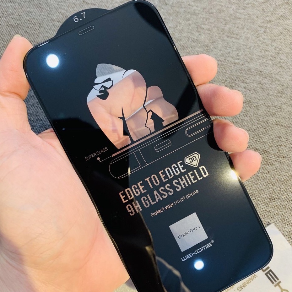Kính cường lực kingkong,kính cường lực iphone,Full Màn,siêu mượt,cảm ứng nhạy có từ dòng 7Plus -> 14Promax