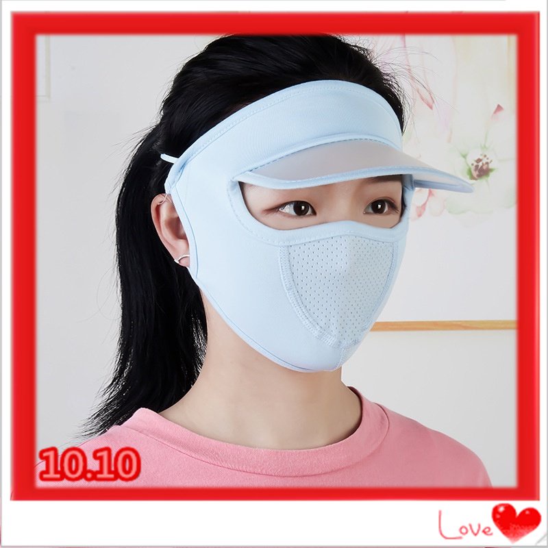 Mũ Che Nắng Chống Tia UV Bằng Lụa Mát Dành Cho Nữ