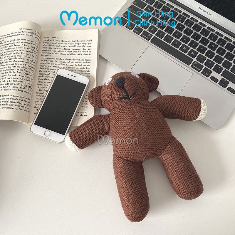 [Mã LIFEUPALL50K giảm 10% đơn 200K] Gấu Bông Teddy Mr Bean Cao Cấp Memon